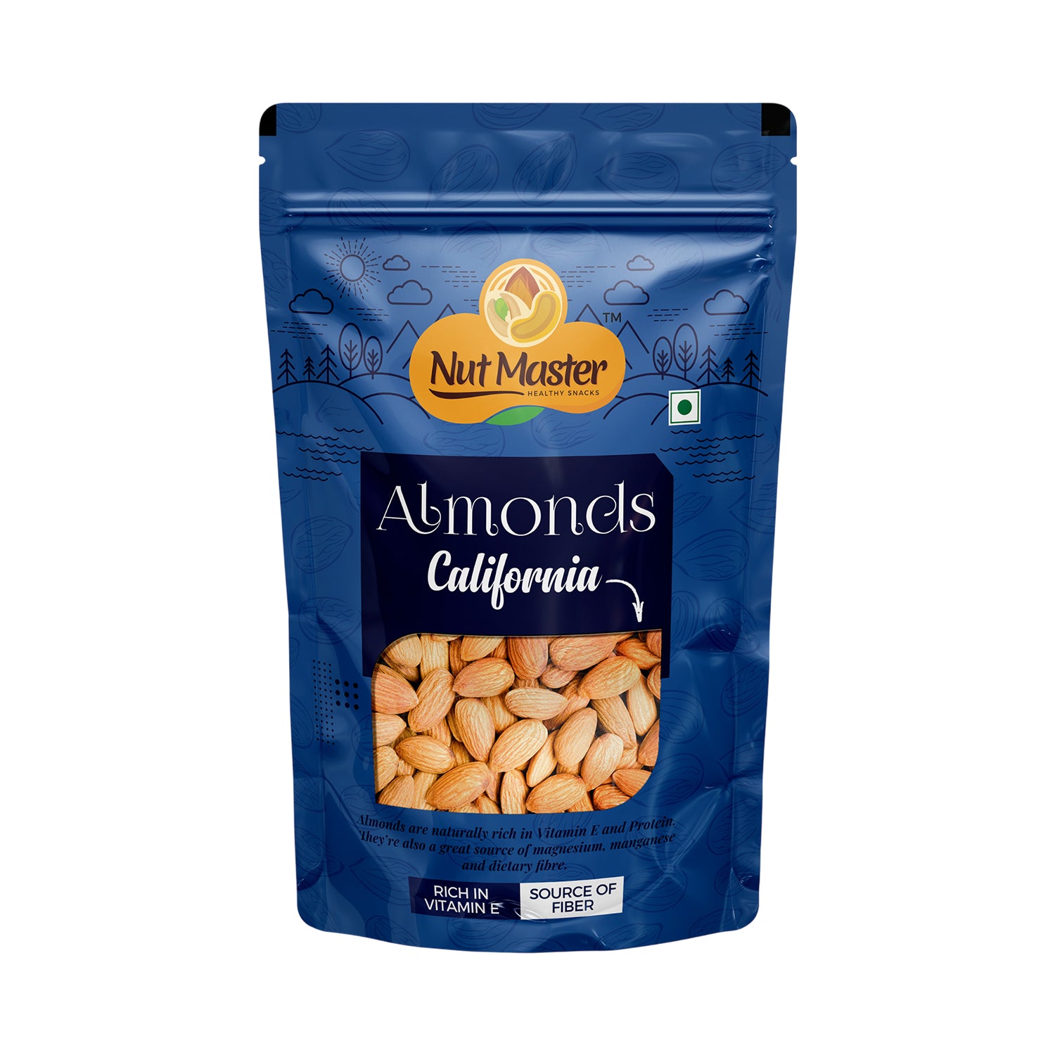 Nutmaster California Almonds - 200g