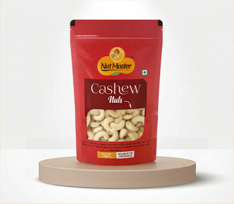 Nutmaster Natural Cashew Nuts (A320) - 250g