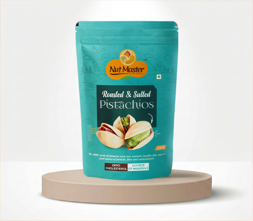 Nutmaster California Roasted & Salted Pistachios-Jumbo 250g