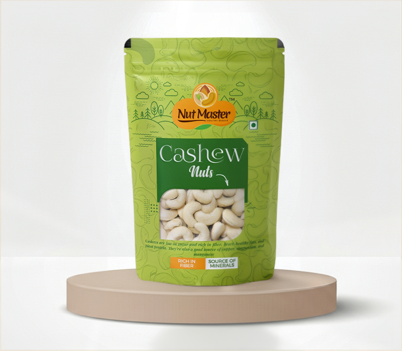 Nutmaster Premium Cashew Nuts (W240) - 250g